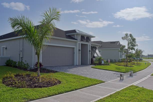 Residential Paver Driveway in Eaton, OH
